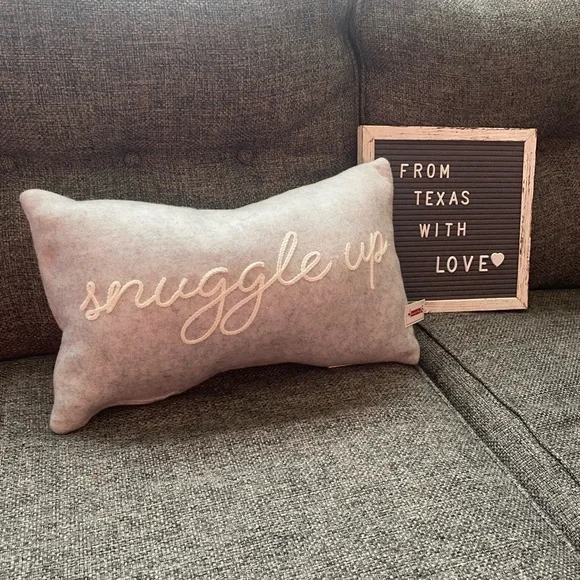 Target Accents Nwt Snuggle Up Grey White Target Decorative